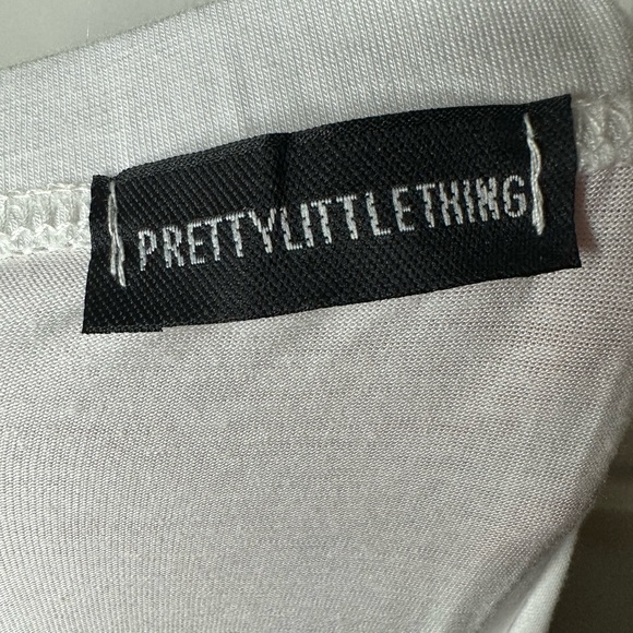 White Slip Dress / PrettyLittleThing - Picture 3 of 6